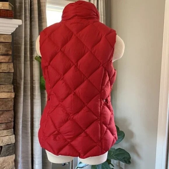 Eddie Bauer Red Goose Down Puffer Vest Size XS - Picture 2 of 4